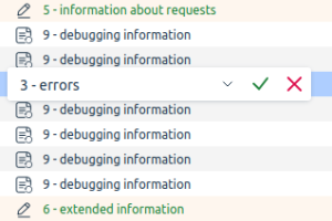 Example of editing a value in a list in dragon.